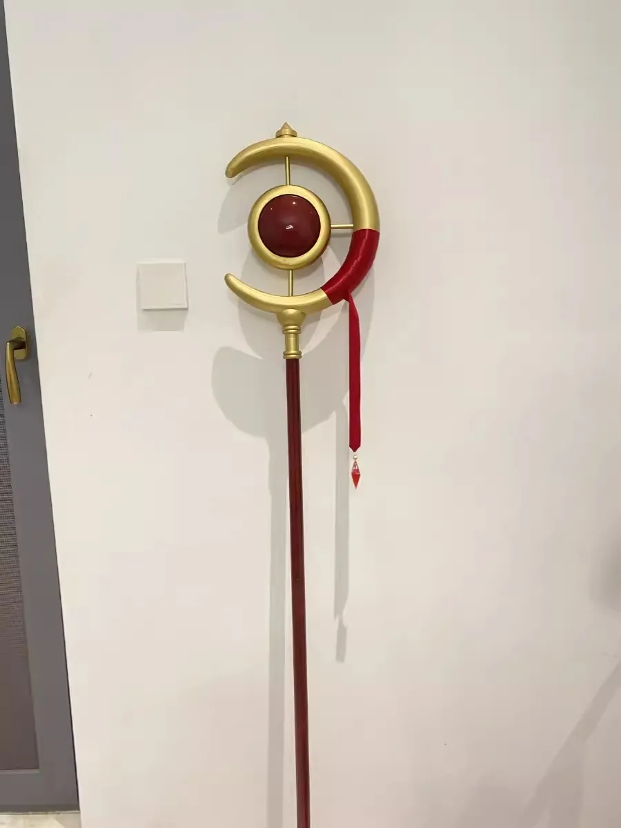 Disfraz de Anime de Frieren en el Funeral, arma brillante de 170CM, accesorio de Cosplay de alta calidad, puede emite luz