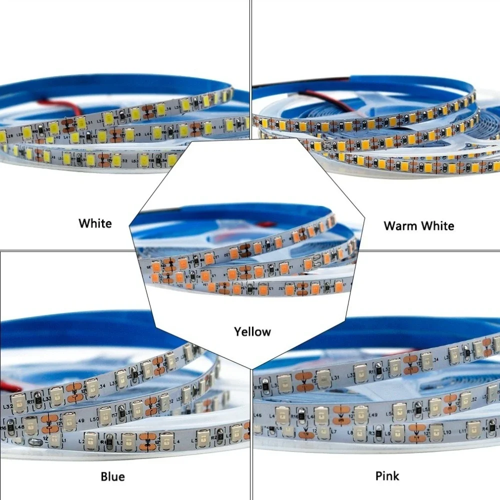 Striscia LED 5 m/lotto DC12V 60 LED/m 6 W/m Striscia LED RGB flessibile 300 LED