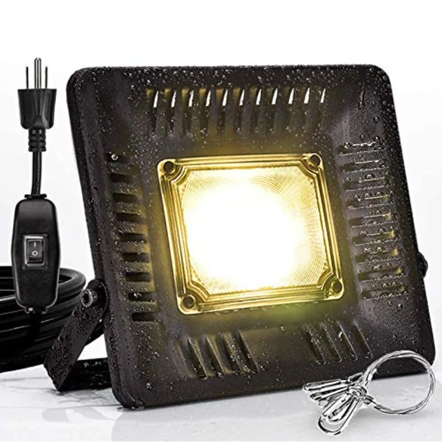

150W Waterproof Plant Light Outdoor Grow Light Sunlike Full Spectrum LED Grow Lamp Without Noise Ultra Thin Heat Dissipation fo