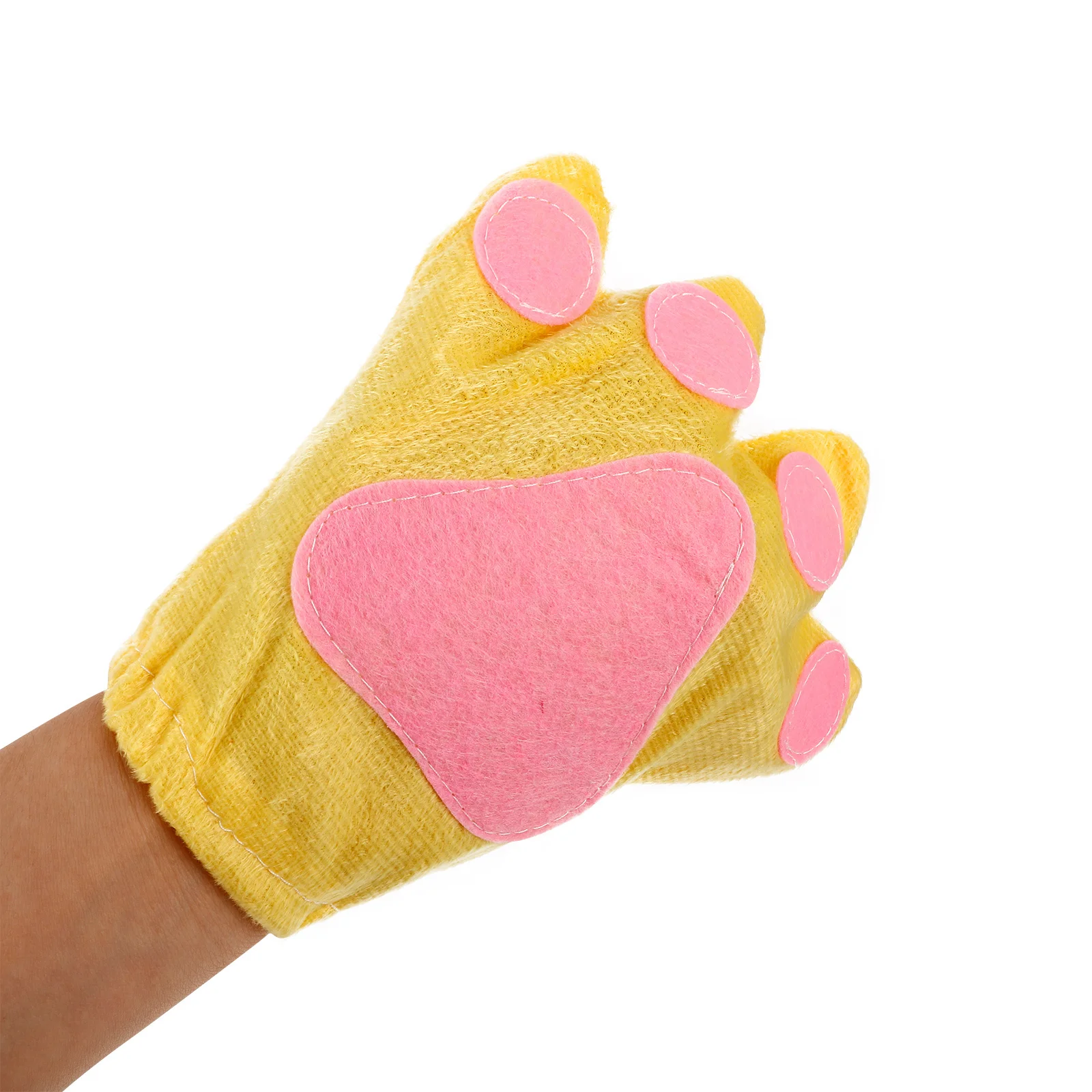 1Set Lovely Chick Headband Tail Gloves Cosplay Accessory for Kids and Adults Party Chick Headband Photo Props Cosplay Supplies