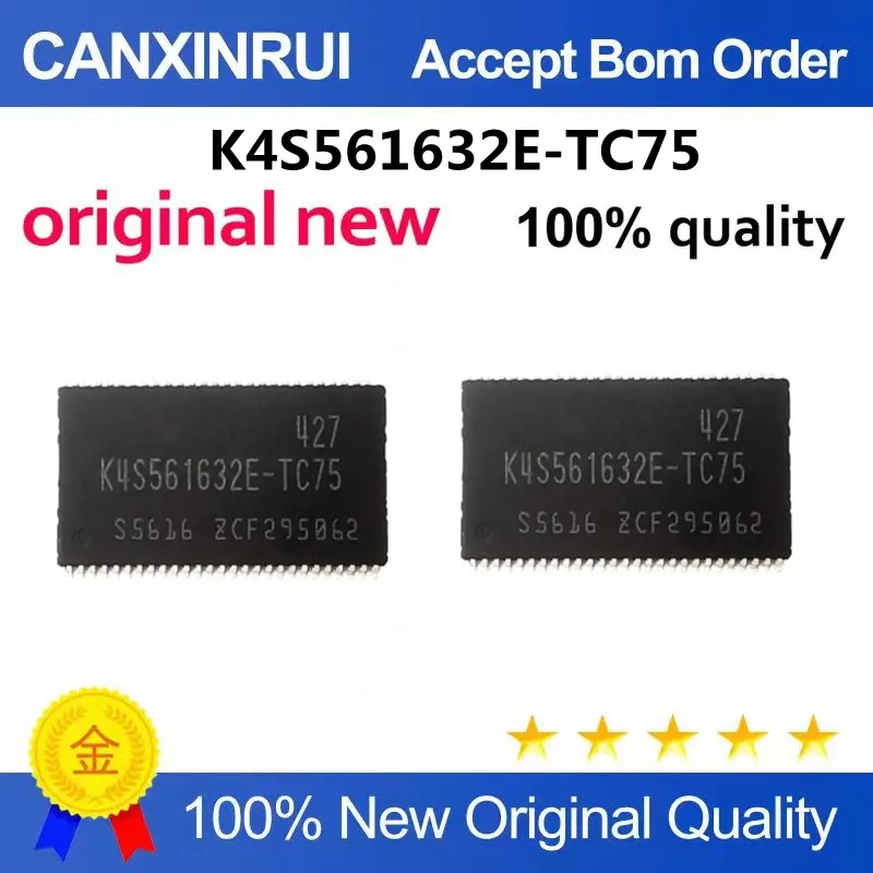 K4S561632E K4S561632E-TC75 32M SD Memory Chip Routing Upgrade Chip Original
