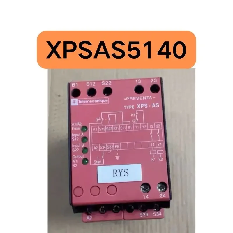 The Second-Hand Safety Relay XPS-AS XPSAS5140 Tested OK And Its Function Is Intact