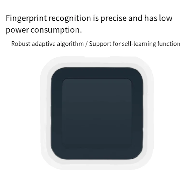 Y59A Square Semiconductor Capactive Fingerprint Recognition Module Fingerprint Acquisition Sensor Switch