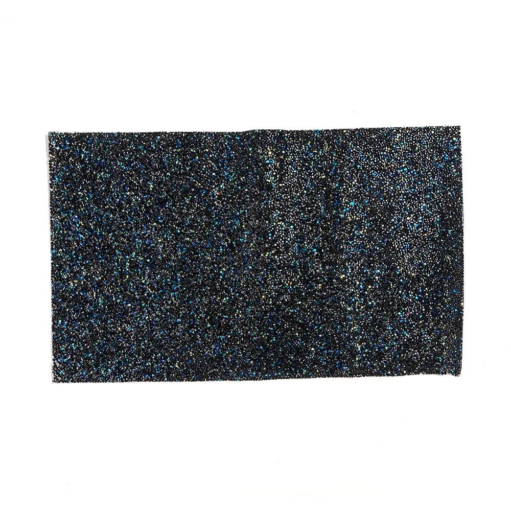 

1sheet Glitter Resin Hotfix Rhinestone(Adhesive On The Back) Rhinestone Trimming Costume Accessories Rectangle 39.5x23.5x0.3cm