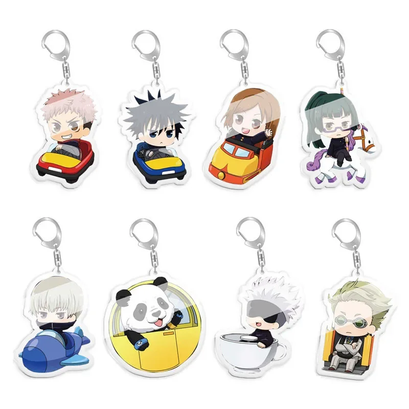 Hot Style Animation Derivatives Key Chain Satoru Gojo Fushiguro Megumi Itadori Yuji Exclusive Design Festival Gift for Friend