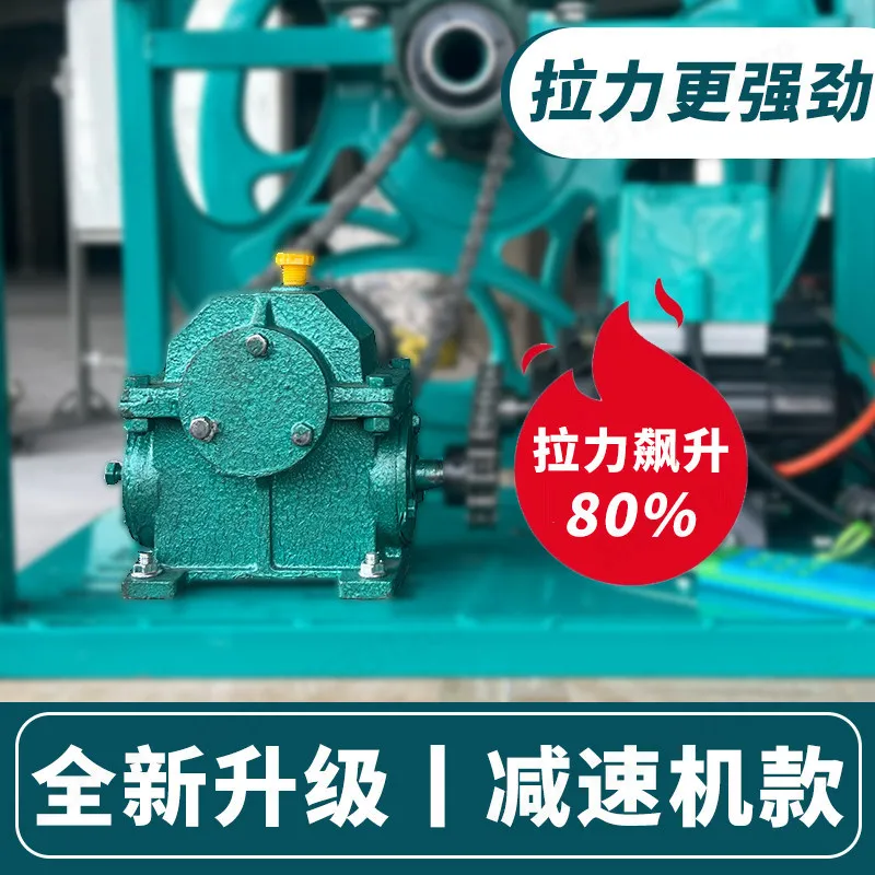 12V 48V 60V Electric Hose Reel, Agricultural Irrigation Drip Tape Winder for Farm, Automatic Water Hose Retriever Machine