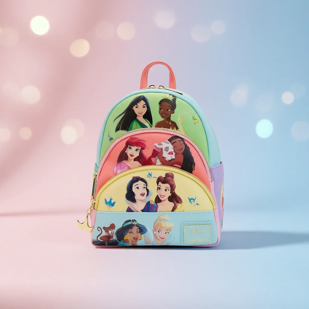 cartoon girl mini backpack Loungefly Network The Powerpuff Girls Mini Backpack Little Girl Unicorn