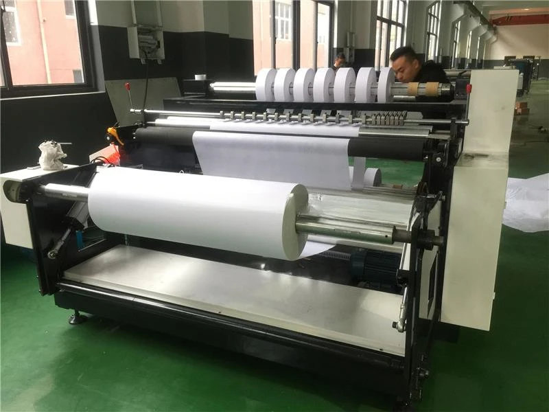 YG Multifunctional Nonwoven Fabric Roll Cutting and Rewinding Machine, Non-woven Cloth Reel Cutter Rewinder