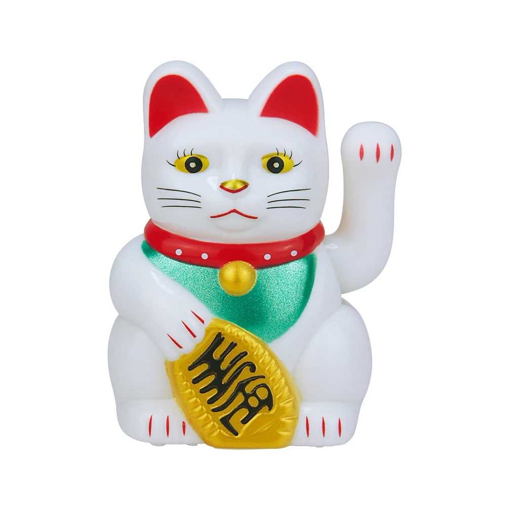 Generic Generic Ornement de Chat Souriant à énergie Solaire, Porte-bonheur pour Bureau de Voiture, Chat Porte-bonheur Agitant la Main pour la Maison et le Bureau, Plastique 4.5 Pouces (WHITE) (BLACK Generic Generic Ornement de Chat Souriant à énergie Solaire, Porte-bonheur pour Bureau de Voiture, Chat Porte-bonheur Agitant la Main pour la Maison et le Bureau, Plastique 4.5 Pouces (WHITE) (BLACK