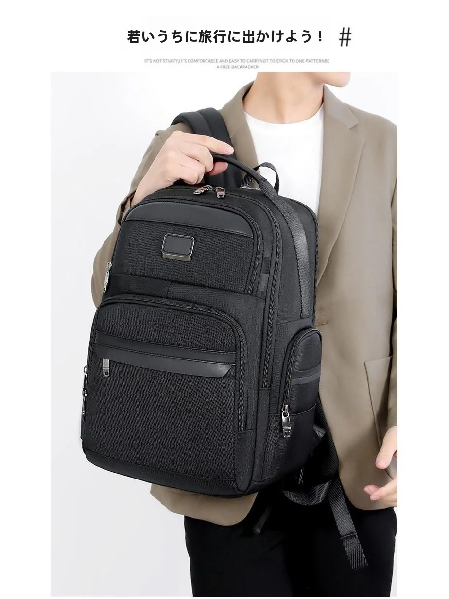 Large Capacity Men's Business Travel Backpack Computer Bag High School Junior High Student Bookbag College Student New Backpack
