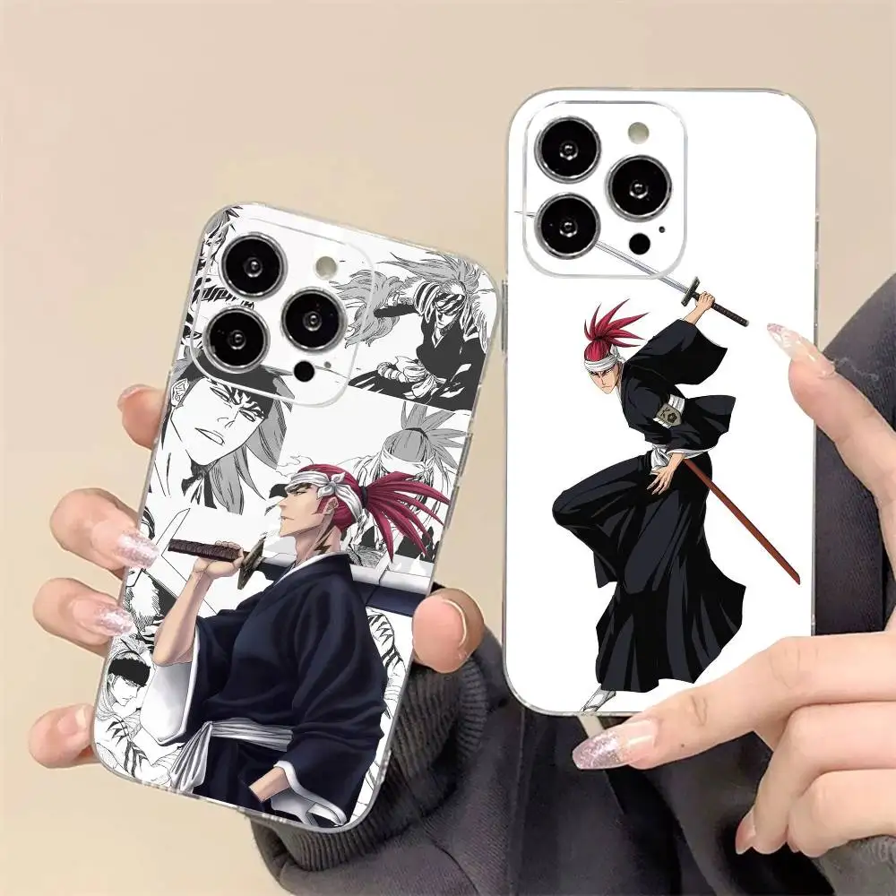 B-Bleachs K-Kurosaki Renji Phone Case For iPhone17,16,15,14,13,12,11 Plus,Pro Max Soft Transparent Cover