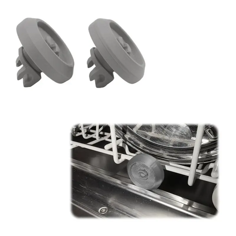 ABWM-Replacement Dishwasher Rack Roller- PETG Wheel For G7310 G7410, 3.5Cm Diameter, Fits For Lower Basket, Grey Color