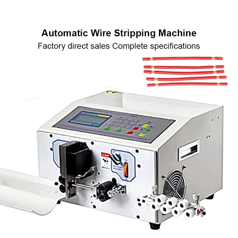 0.1- 10mm2 Wire Stripper Touch Screen Automatic Computer Wire Stripping Machine SWT508-HT2-S /6S Peeling Cutting Machine