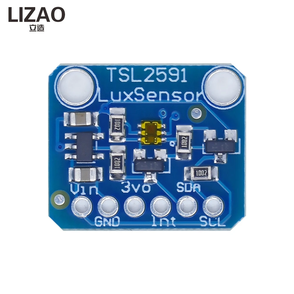 LIZAO Digital TSL2591 Light Intensity Sensor Module Wide Measuring Range I2C Communication for Arduino Raspberry Pi