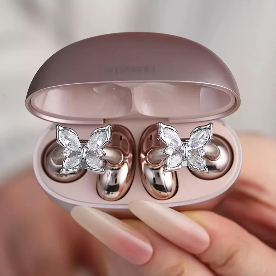 Shine Luxury Diamond Decorated Headphone Accessories, Without Headphones - 1 Accessory