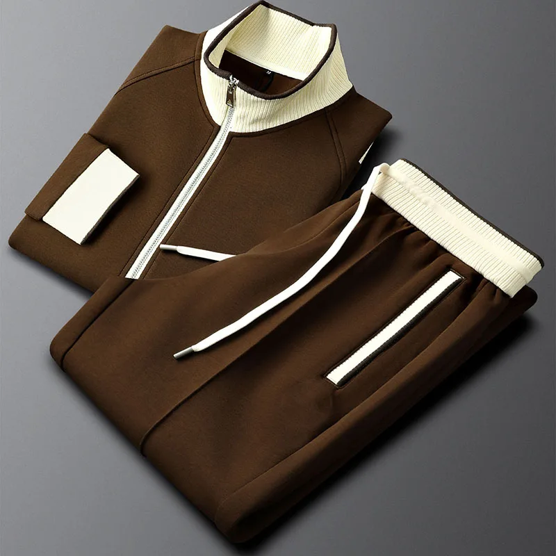 New Gender-Neutral Sportswear Sets for Autumn and Winter: Long-Sleeved Shirts, Long Pants, Jacket Sets, Straight-Leg Pants, and