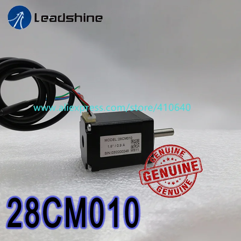 Genuine Leadshine NEMA 8 Stepper Motor 28CM010 0.9 A Current 0.1 N.m Torque 41 mm Motor Body Length 1.8 Degree Step Motor