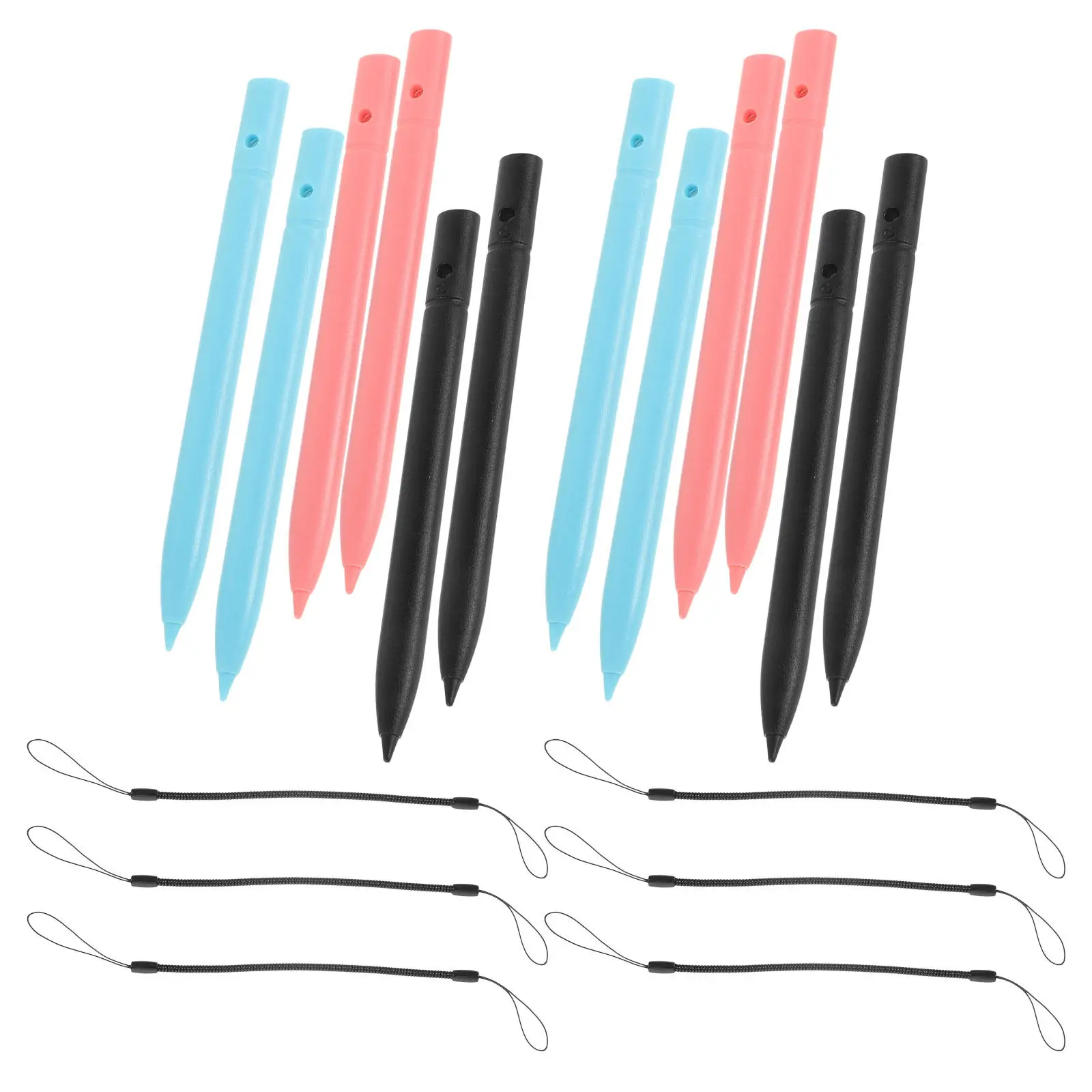 9 Pcs Computer Screen Stylus Pen Drawing for Tablet Lcd Writing Board Lanyard Replacement Laptop Touchscreen Digital