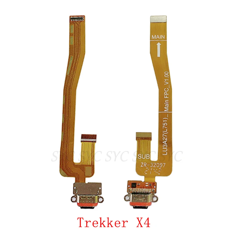 USB Charging Port Connector Board Flex Cable For Crosscall Trekker X4 Core M5 Charging Port Flex Replacement Parts