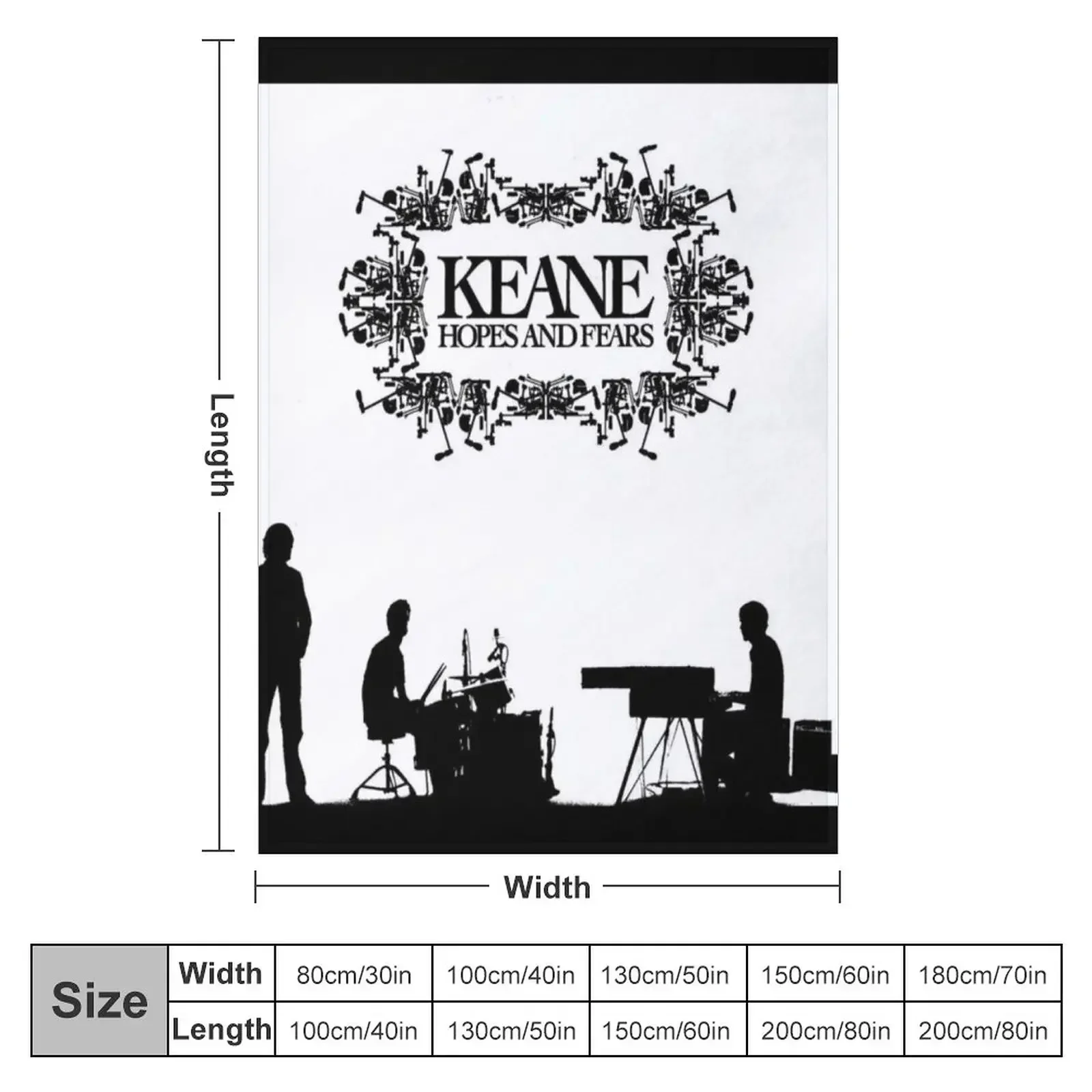 Hopes and fears Throw Blanket Fashion Sofas Blankets For Baby Single Moving Blankets