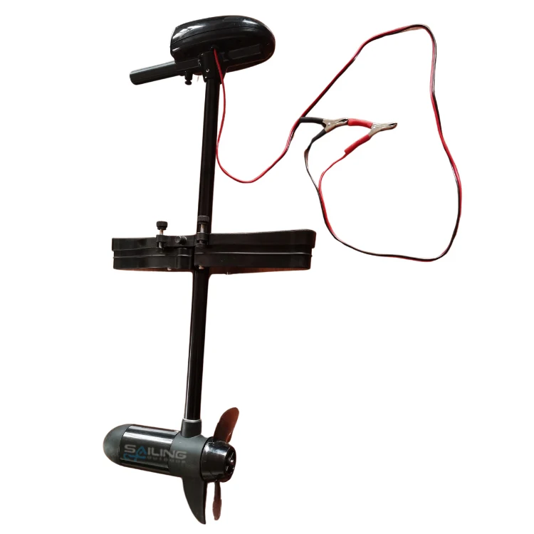 12V Adjust  le Speed Kayak Motor - 18/24/35LBS Electric Propulsion with Mount Bracket