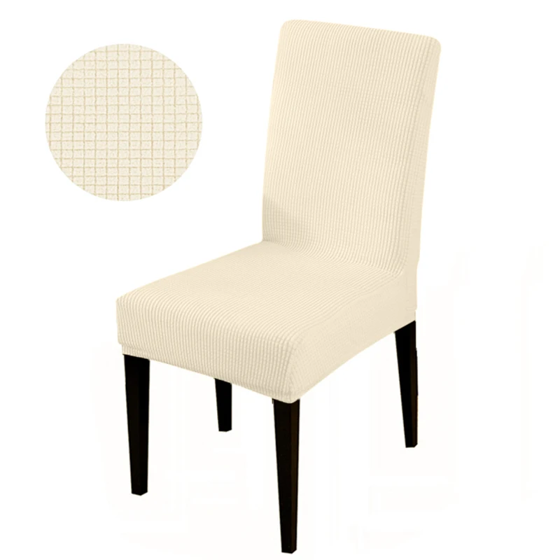 Cubierta elástica para silla Tamaño universal Silla barata Big Big Elastic House Asiento Asiento Asiento de asiento de asiento de asiento para cenar para el hogar