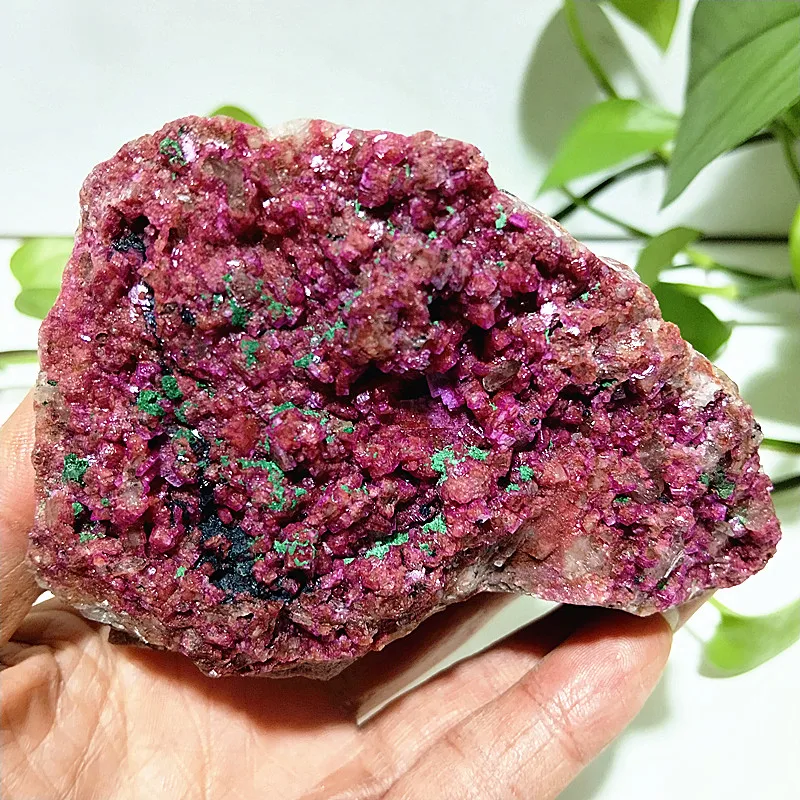 Natural Stone Cobaltocalcite Pink  Crystal Raw Rock Mineral Specimen Room Decor Feng Shui Ornaments Chakras Reiki Healing Stones
