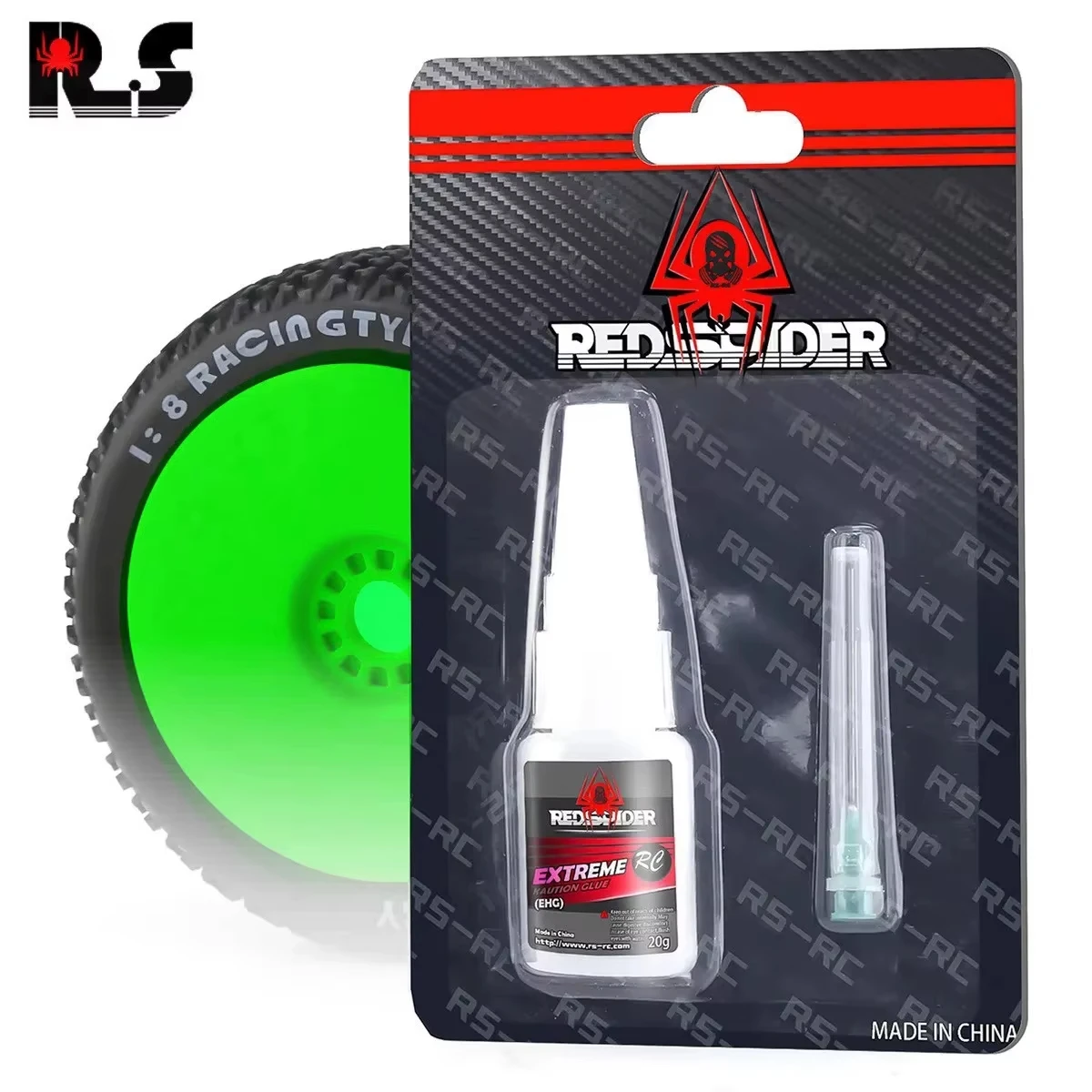 RC 자동차 모델 전용 타이어 접착제 순간 접착제 강력한 레이싱 오프로드 빅풋 버기 유니버설 20g