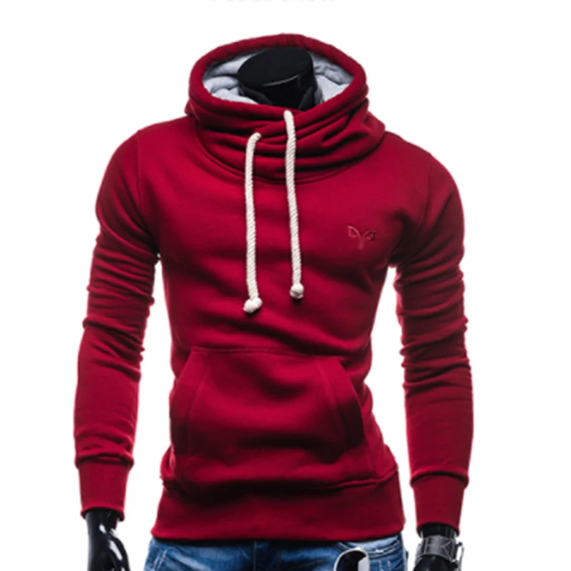 2024 Autumn Drawstring Sportswear Men Hip Hop Sweat Wear Pocket Running Jacket Hoodies Men Male Pullovers Men\'s Tracksuits