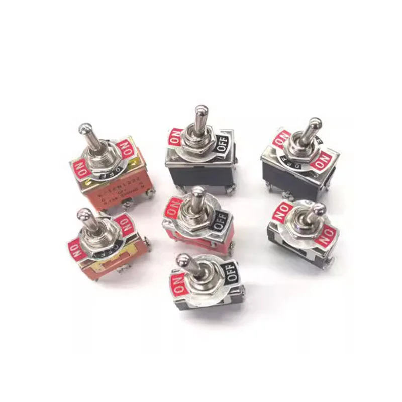 1PCS E-TEN1021/1221/1321 rocker arm 1322 Positive and negative power supply 6 pin 3 gear 223 Reset button switch