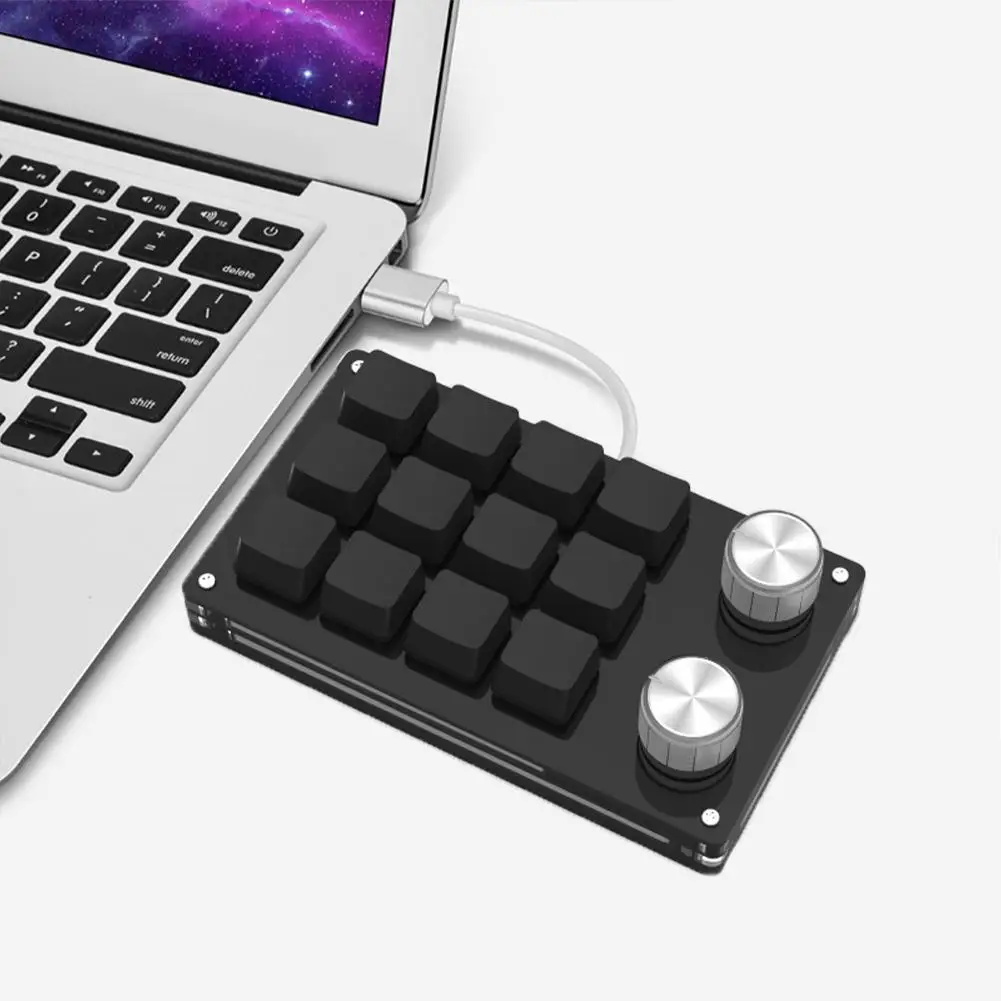 Custom Knob Keyboard, 3, 6, 12 Key, Progamming Copy Paste, Mini Button, Photoshop Gaming Keypad, Mechanical Hotswap Macropad