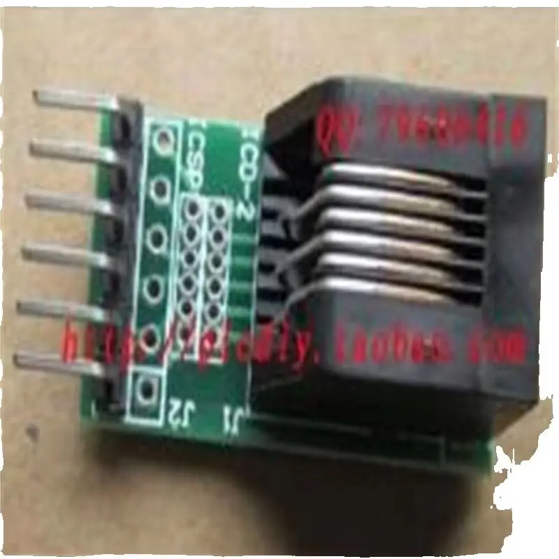 ICSP Adapter 6PIN to RJ11, Fit for AC164110, ICD2, PICKIT2, PICKIT3 Socket Board