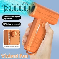 X3 Turbojet Blower 130000RPM Powerful Blower Brushless Motor Turbine Fan Wind Speed ​​52m/s Strong Air Fan Outdoor Tools