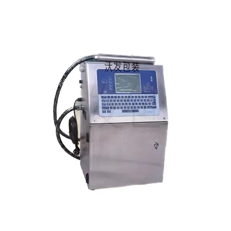 آلة نفث الحبر للطابعة السفلية لزجاجة المشروبات عبر الإنترنت لفترة الإنتاج طباعة ملصقات خطوط الأنابيب الأكثر مبيعًا