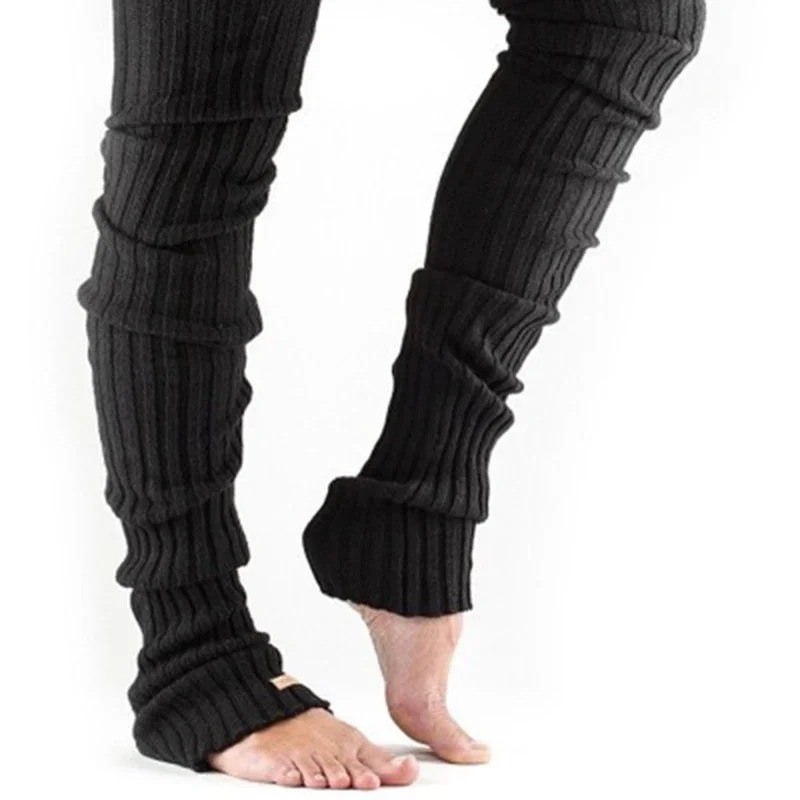 Inverno Adulto Maglia di Ballo di Balletto Scaldini Del Piedino Delle Donne di 90 CENTIMETRI Lungo Stivale Sopra Il Ginocchio Maglia di Ballo di