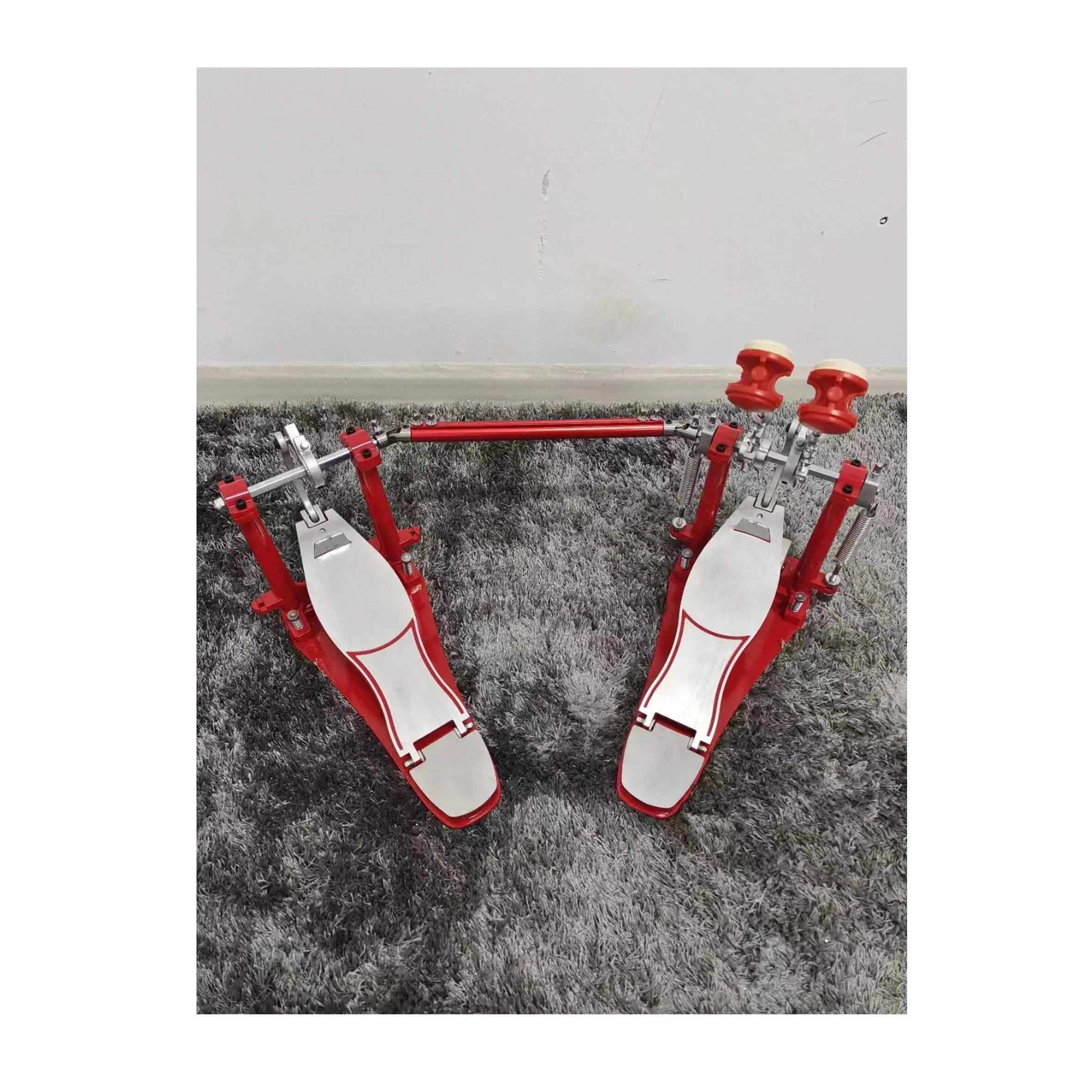 

Manufacturers sell black, red, and blue dual direct drive drum pedals at discounted prices Hot sales