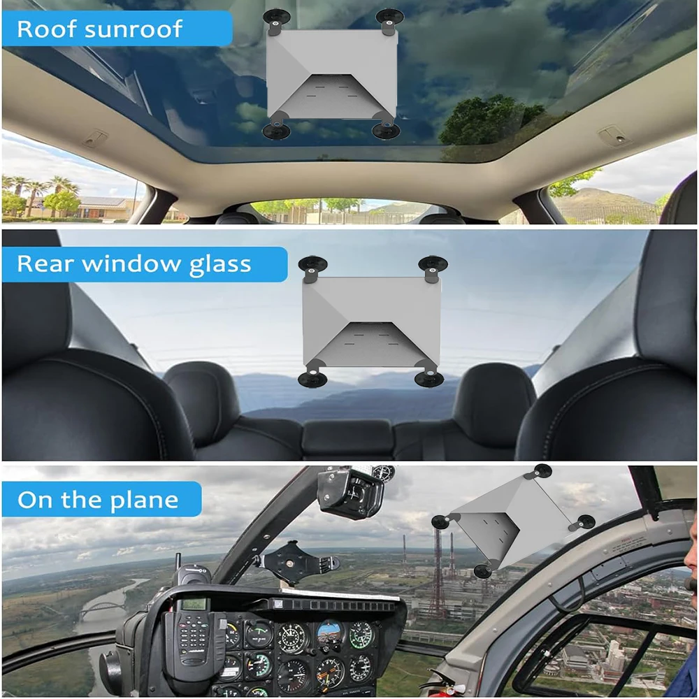 Starlink Mini Car Suction Cup Mount,Easy To Install And Carry,Can Adsorption To Car Skylight,Rear Window Glass,Front Windshield