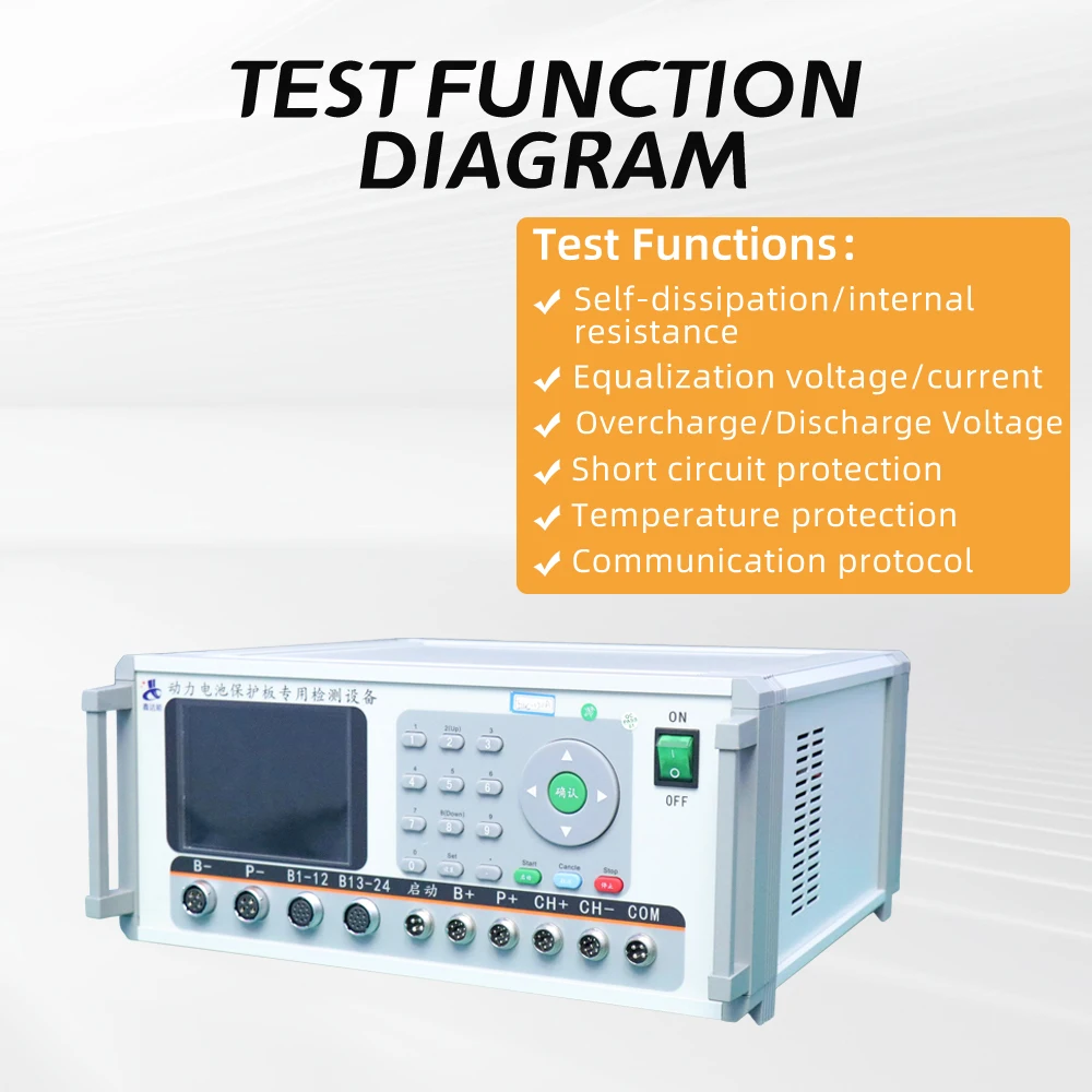Lithium Battery Load Car Battery PCB Testers Intelligent Lithium Battery BMS Testers