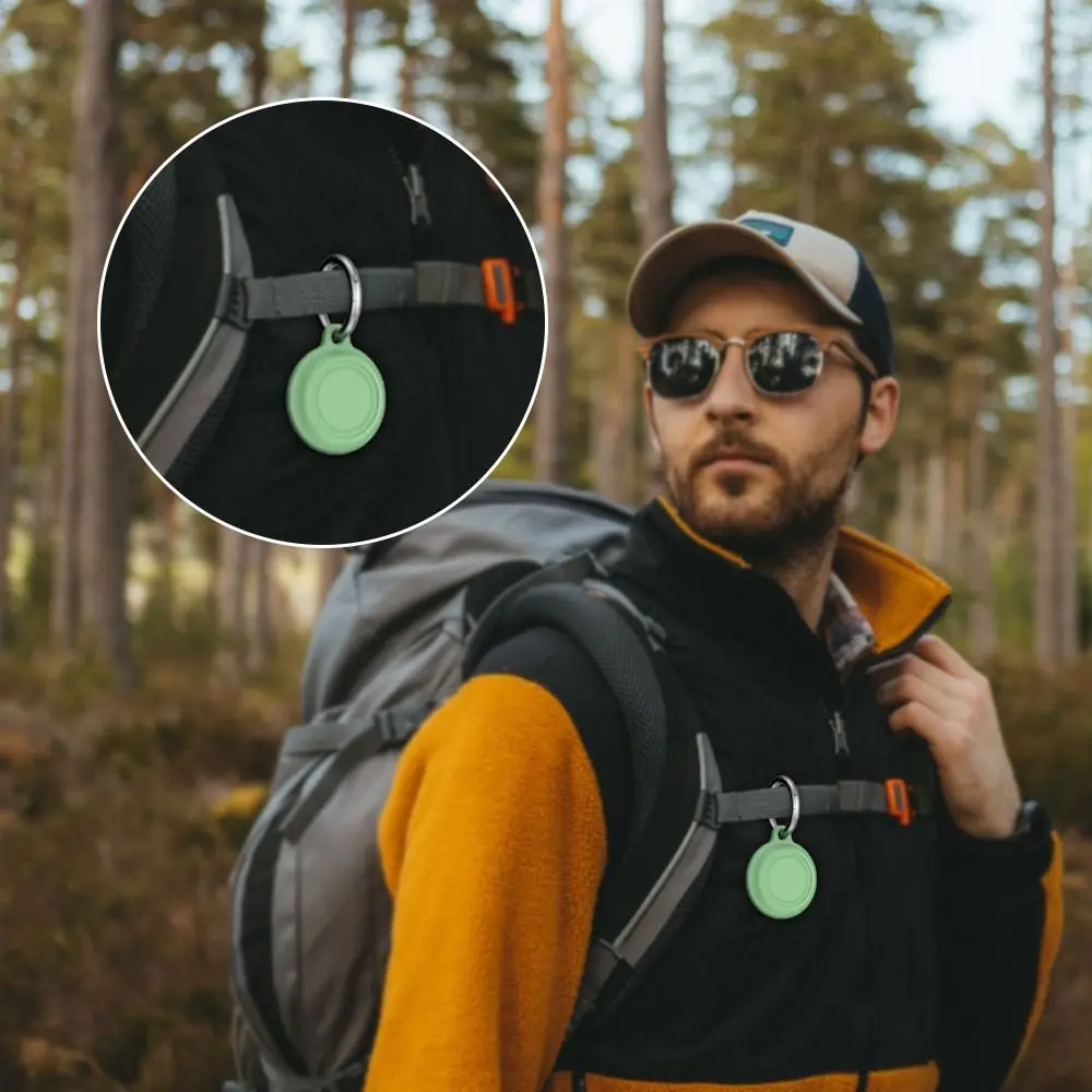 Soft Silicone Protective Cover Full Coverage Waterproof Keychain Case Shell Anti-scratch Anti-lost Tag Holder for Moto Tag