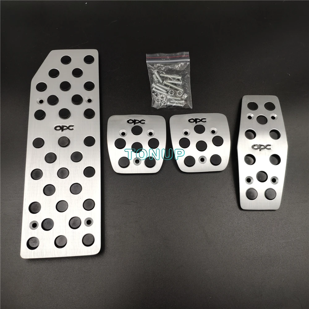 Auto Pedaal Cover Voor Opel Ampera Astra Zafira Tourer Gas Rem Koppeling Gaspedaal Wijzigen Pedale Pad Decoratieve Accessoire Refit