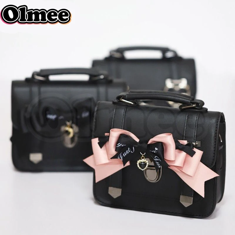 [Olmee] In Stock Cambridge Style Jirai Kei Hand Shoulder Bag Pack Hadbag Women Lolita Kawaii Ins Mine Style Halloween Xmas