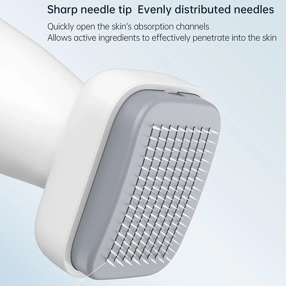 Bio 120Needle Derma Roller Stamp Adjust Needle Derma Microneedle Pen For Beard Hair Growth Microneedling Derma roller Skin Care - view 4