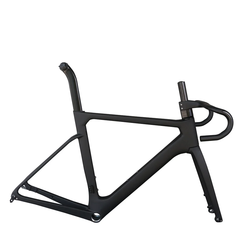 

Aero Type Internal Cable Carbon Fiber Disc Road Bike Frame TT-X42 T47 Thread Bottom Bracket Max Tire 700X28C