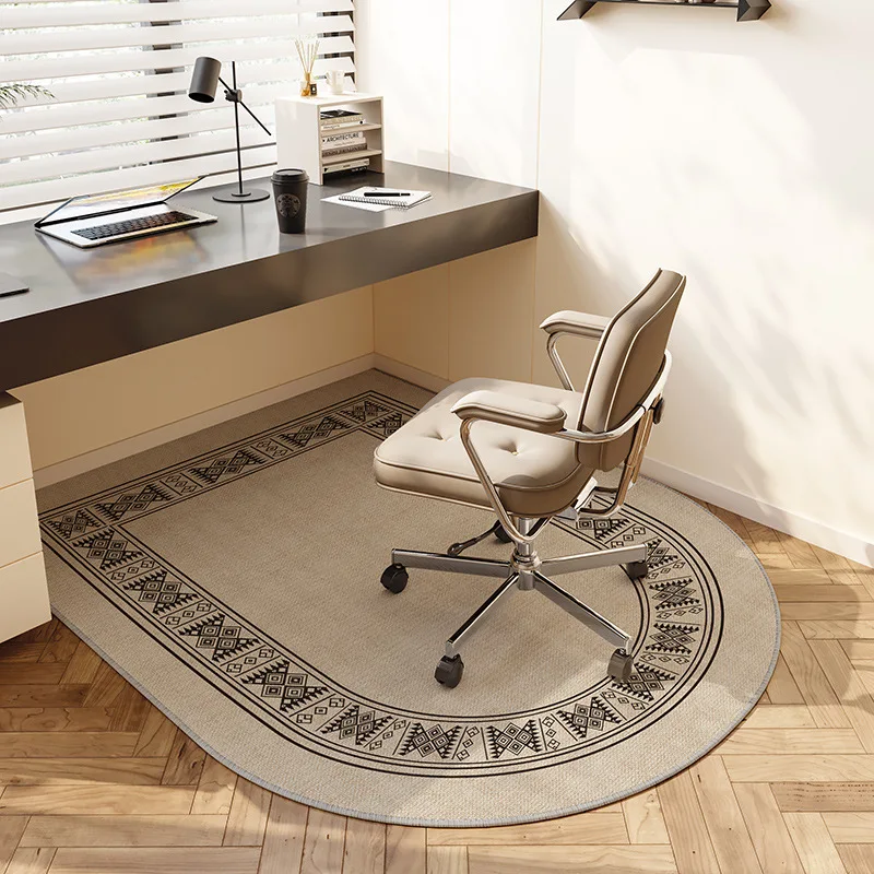 VIKAMA Computer Chair Mat, Bedroom Dressing Table Chair Foot Pad, Study Room Gaming Chair Swivel Chair, Carpet For Home Decor