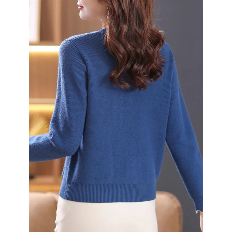 Dongguan Daliang Cardigan maglione lavorato a maglia di fascia alta All'inizio della primavera Jaet No Pilling 2025 Nuova maglieria Sle South Oil