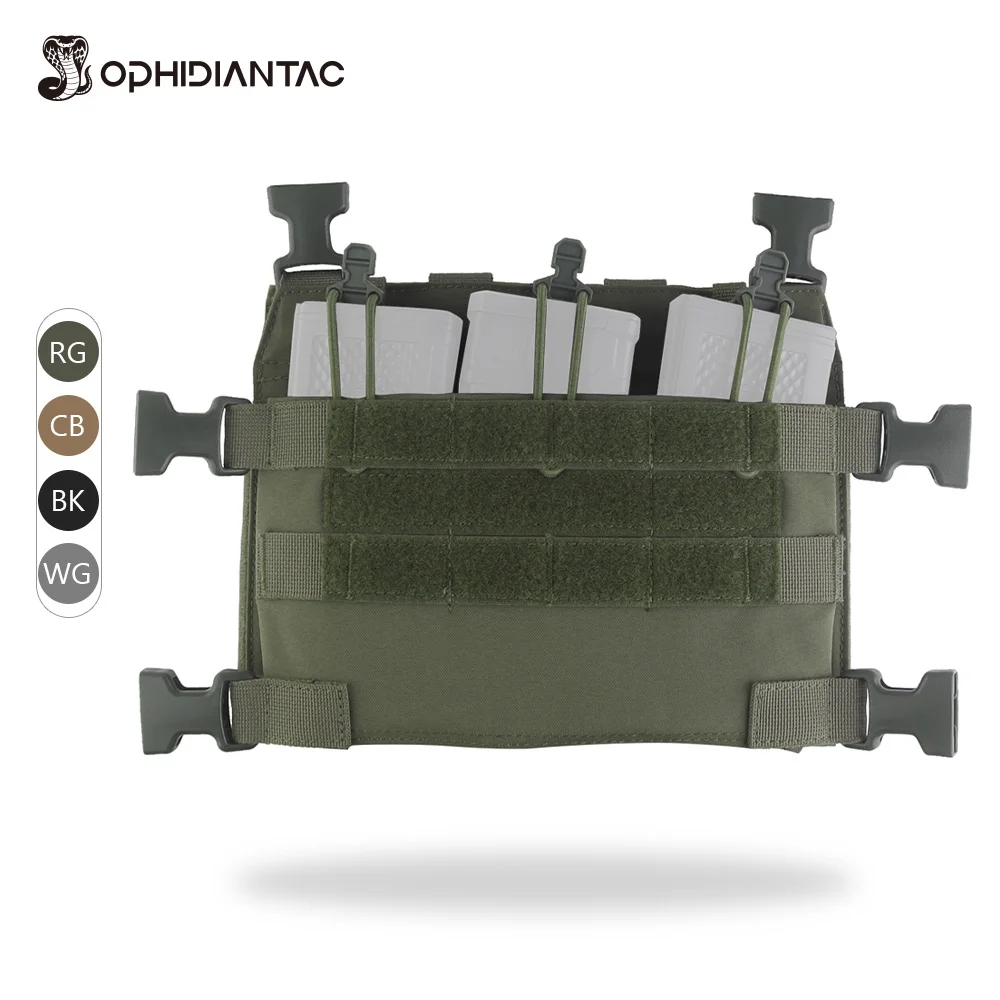لوحة OPHIDIANTAC MOLLE R من سلسلة ثلاثية ماج مع مشبك سريع التحرير لحامل لوحة الكمبيوتر وملحقات الصيد
