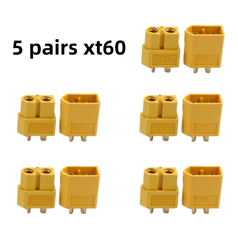 5 Paar XT60 XT-60 Stecker und Buchsen XT30 XT90 T-Bullet-Steckverbinder für RC Lipo Akku Drohnen Flugzeug Zubehör Großhandel – Detail 4