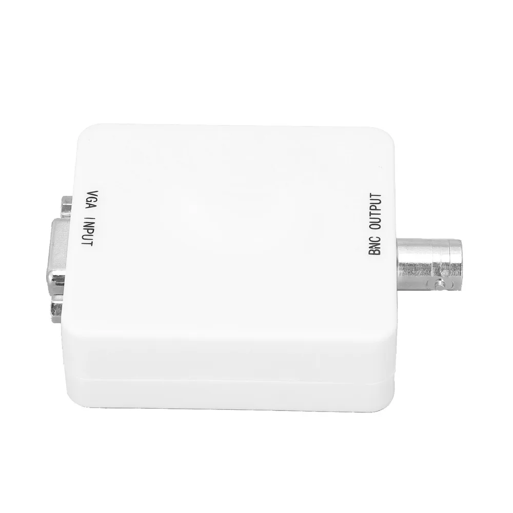 Easy To Use 1920 @ 60Hz VGA To BNC Converter Multi-function Plug and Play HD Video Adapter PAL/NTSC Format Home Theater