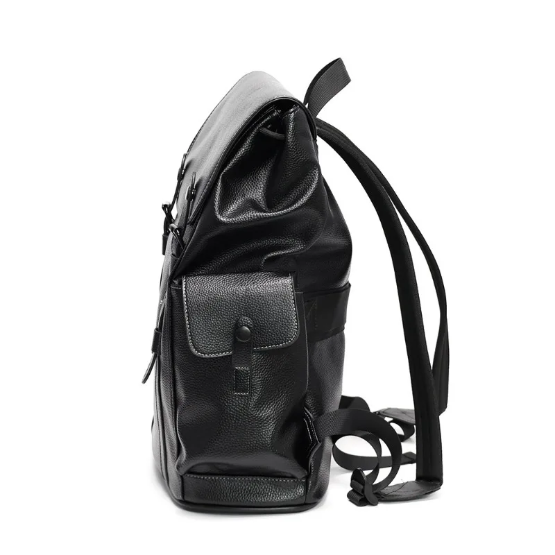 Novo estilo masculino mochila moda casual softback grande capacidade mochila de viagem dos homens 13 Polegada bolsa para portátil vários bolsos mochila