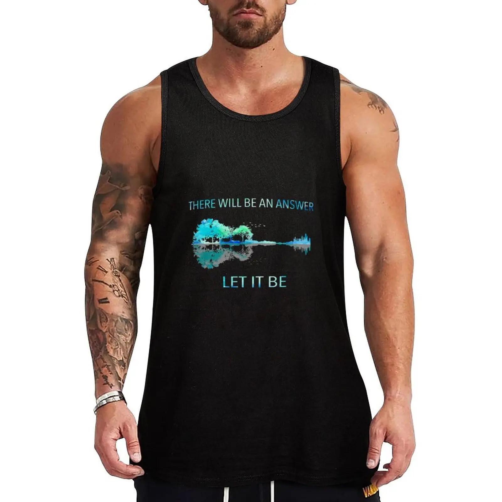 

There Will Be An Answer Let It Be Tank Top Sportswear for men new in tops & t-shirt T-shirt sports Sports clothing